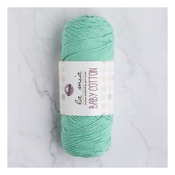 La Mia Baby Cotton 33649 L027 Su Yeşili El Örgü İpi