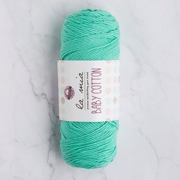 La Mia Baby Cotton 33649 L027 Su Yeşili El Örgü İpi