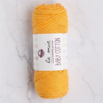 La Mia Baby Cotton 33652 L037 Turuncu El Örgü İpi