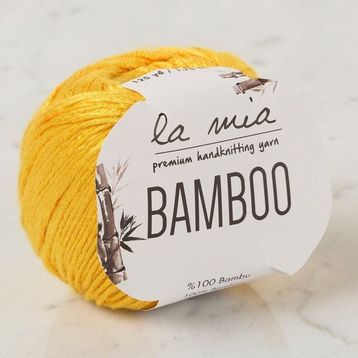 La Mia Bamboo 33853 L003 Hardal Sarı El Örgü İpi