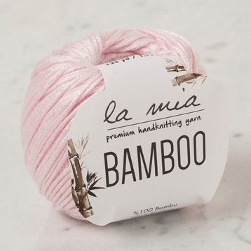 La Mia Bamboo 33859 L057 Pembe El Örgü İpi