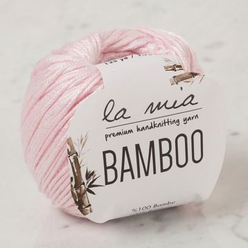 La Mia Bamboo 33859 L057 Pembe El Örgü İpi