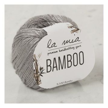 La Mia Bamboo 33860 L031 Gri El Örgü İpi