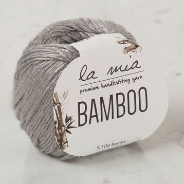 La Mia Bamboo 33860 L031 Gri El Örgü İpi