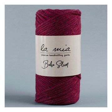 La Mia Boho Slim 34200 L065 Bordo El Örgü İpi