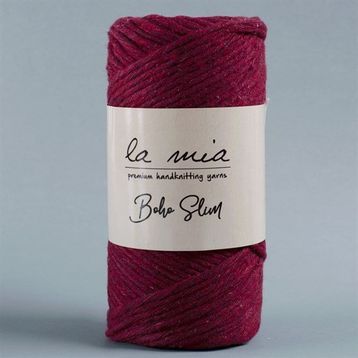 La Mia Boho Slim 34200 L065 Bordo El Örgü İpi