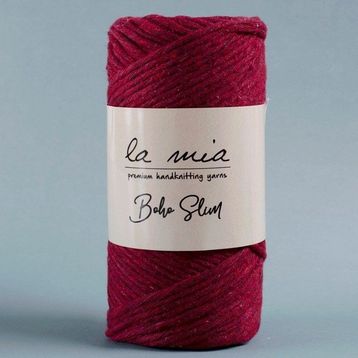 La Mia Boho Slim 34200 L065 Bordo El Örgü İpi