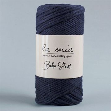 La Mia Boho Slim 34202 L023 Lacivert El Örgü İpi