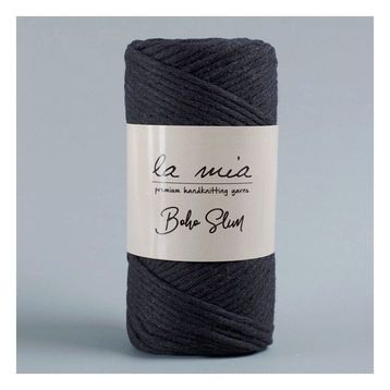 La Mia Boho Slim 34203 L006 Siyah El Örgü İpi