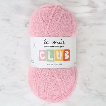 La Mia Club 608 Pembe El Örgü İpi