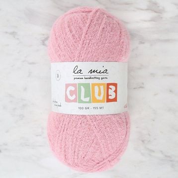 La Mia Club 608 Pembe El Örgü İpi