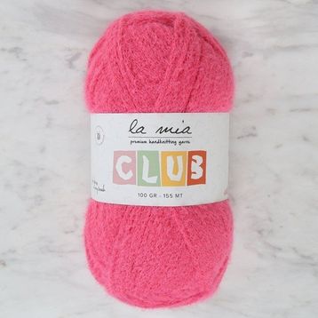 La Mia Club 609 Koyu Pembe El Örgü İpi