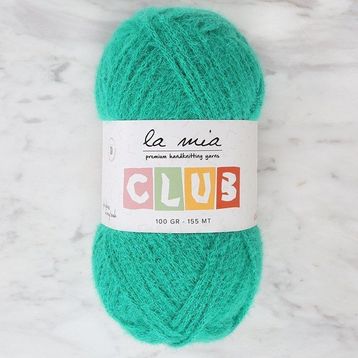 La Mia Club 614 Yeşil El Örgü İpi