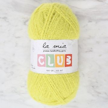 La Mia Club 616 Fıstık Yeşili El Örgü İpi
