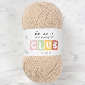 La Mia Club 618 Bej El Örgü İpi