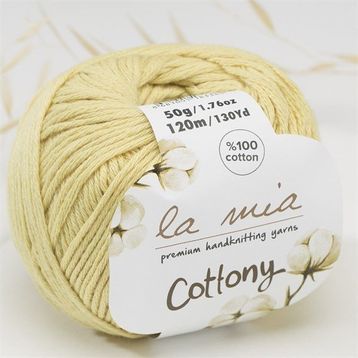 La Mia Cottony 33562 P15-L015 Sarı Bebek El Örgü İpi