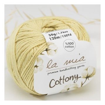 La Mia Cottony 33562 P15-L015 Sarı Bebek El Örgü İpi