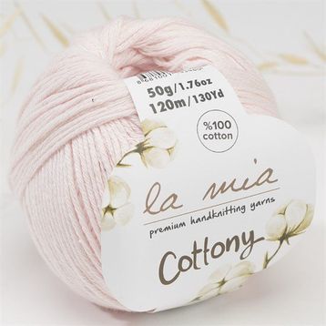 La Mia Cottony 33570 P7-L007 Pembe Bebek El Örgü İpi