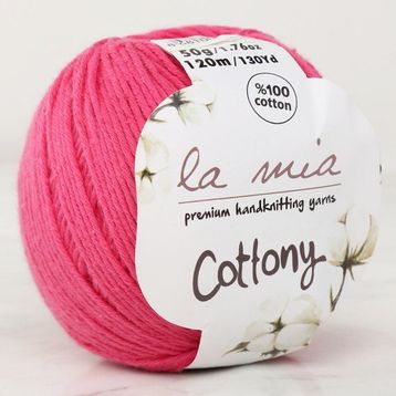 La Mia Cottony 33571 P6-L006 Fuşya Bebek El Örgü İpi