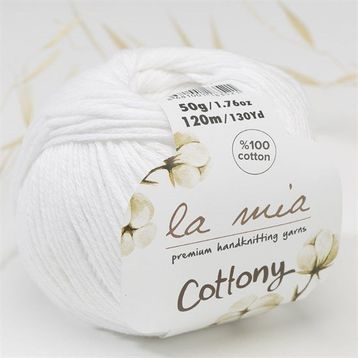 La Mia Cottony 33576 P1-L001 Beyaz Bebek El Örgü İpi