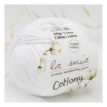La Mia Cottony 33576 P1-L001 Beyaz Bebek El Örgü İpi