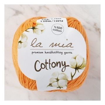 La Mia Cottony 33654 P22 Turuncu El Örgü İpi