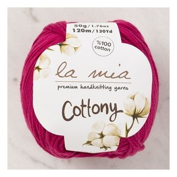 La Mia Cottony 33656 P24 Fuşya Bebek El Örgü İpi