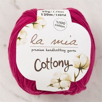 La Mia Cottony 33656 P24 Fuşya Bebek El Örgü İpi