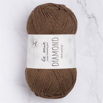 La Mia Diamond 33732 L158 Koyu Kahverengi El Örgü İpi