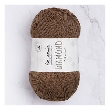 La Mia Diamond 33732 L158 Koyu Kahverengi El Örgü İpi