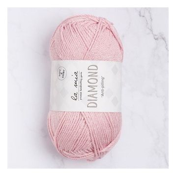 La Mia Diamond 33738 L164 Pembe El Örgü İpi