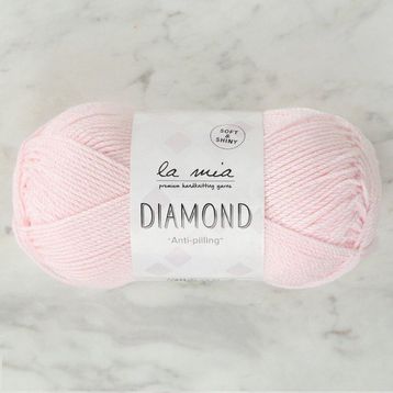 La Mia Diamond 34256 L057 Açık Pembe El Örgü İpi