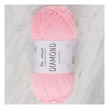 La Mia Diamond 34257 L046 Pembe El Örgü İpi