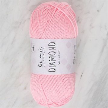 La Mia Diamond 34257 L046 Pembe El Örgü İpi