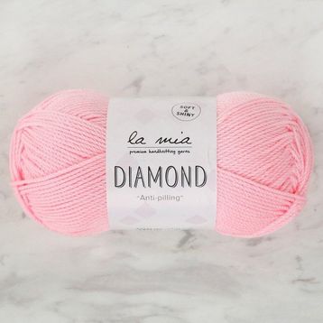 La Mia Diamond 34257 L046 Pembe El Örgü İpi