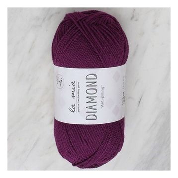 La Mia Diamond 34261 L019 Koyu Mor El Örgü İpi