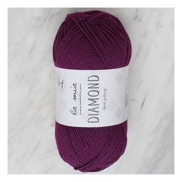 La Mia Diamond 34261 L019 Koyu Mor El Örgü İpi