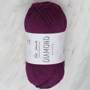 La Mia Diamond 34261 L019 Koyu Mor El Örgü İpi
