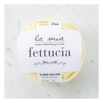 La Mia Fettucia 33878 L028 Toz Sarı El Örgü İpi