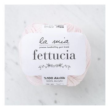 La Mia Fettucia 33887 L063 Toz Pembe El Örgü İpi