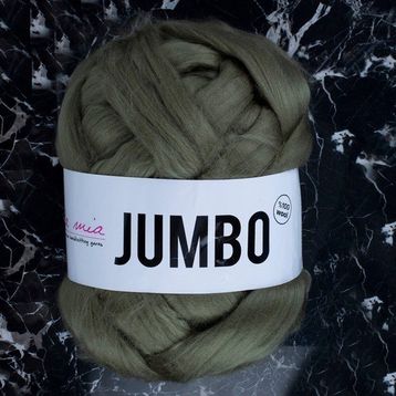 La Mia Jumbo J3 Yeşil Dev Yün El Örgü İpi