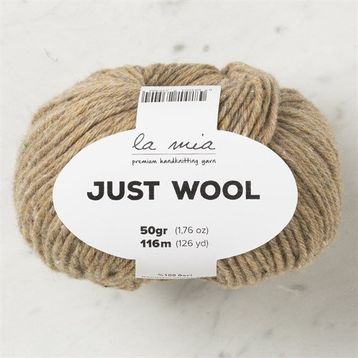La Mia Just Wool 33830 LT014 Açık Kahverengi El Örgü İpi