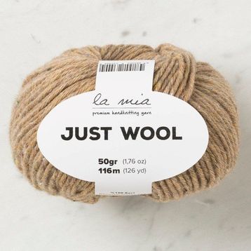 La Mia Just Wool 33830 LT014 Açık Kahverengi El Örgü İpi