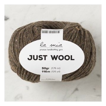 La Mia Just Wool 33831 LT013 Kahverengi El Örgü İpi