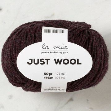 La Mia Just Wool 33835 LT009 Mürdüm El Örgü İpi