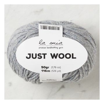 La Mia Just Wool 33842 LT002 Açık Gri El Örgü İpi