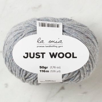La Mia Just Wool 33842 LT002 Açık Gri El Örgü İpi