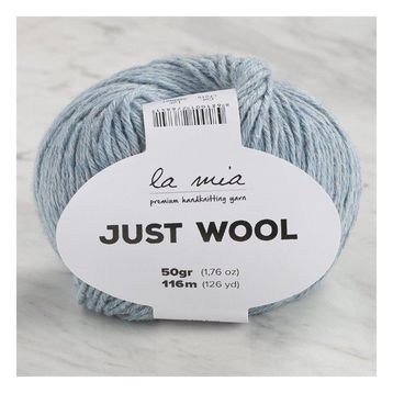 La Mia Just Wool 34009 LT015 Buz Mavisi El Örgü İpi
