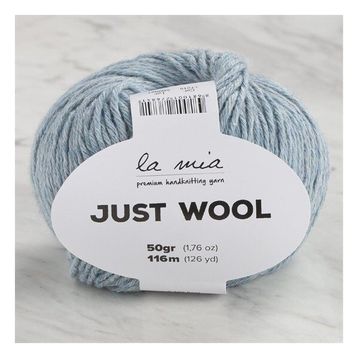 La Mia Just Wool 34009 LT015 Buz Mavisi El Örgü İpi