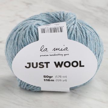 La Mia Just Wool 34009 LT015 Buz Mavisi El Örgü İpi